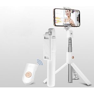 3 In1 Draadloze Bluetooth Mini Selfie Stick Opvouwbare Uitbreidbaar Monopod Met Afstandsbediening Voor Telefoon Zelfontspanner Artefact Staaf