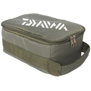 Dawa Vissen Reel Tas 4-Layer 600D Oxford Doek Steel Dual Rits Outdoor Storage Case Container Voor Lijn aas Vishaken