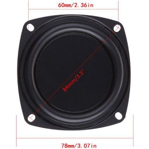 2PCS Woofer Radiator Bass Passive Speaker Bass Radiator Vibration Membrane Bass Speaker Plate Excellent Raw Material