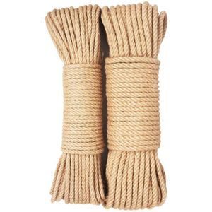 Sisal Touw Voor Krabpaal Huisdier Scratcher Post Hennep Touw Diy Krabpaal Speelgoed Kat Klimrek Vervanging Touw 20/50/100M