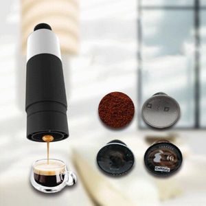 Mini Hand Druk Draagbare Capsules Koffiezetapparaat Koken Cup Handleiding 21 Bar Italiaanse Espresso Maker Extractie Pot