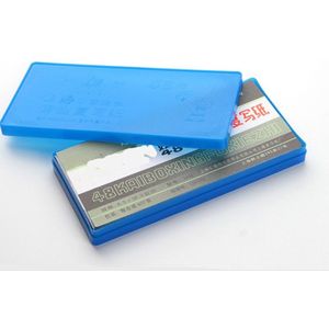 400 stks/doos 2834 48K 8.5cm X 18.5cm Blauw Carbon Stencil Transfer Papier Dubbelzijdig Hand Pro Copier tracing Hectograph Repro