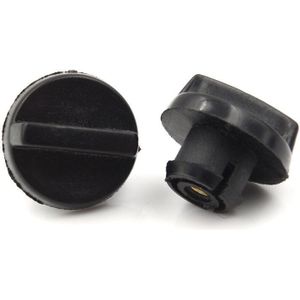 2Pcs Fit Voor 4500 5200 5800 Kettingzaag Kettingzaag Knop/Luchtfilter Moer Met Rubber Washer