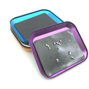 1Pc Dental Lab Magnetische Plaat Gebruikt Voor Orthodontische Beugel Etc Onderdelen 10.5*8.6Cm