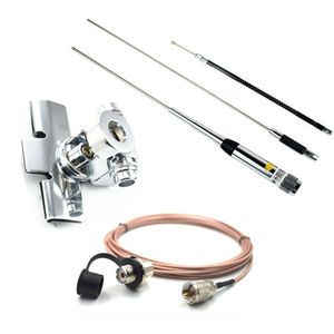 Quad-Band Walkie Talkie Antenne HH-9000 29.6/50.5/144/430Mhz Voor Tyt TH-9800 FT-8900R mobiele Radio