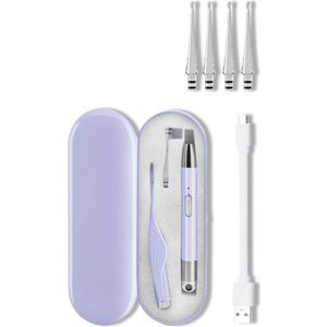 2Pcs Led Licht Lichtgevende Oor Lepel Oor Pincet Lichtgevende Neus Clip Oorreiniger Oor Wax Verwijderen Picker Oorreiniger oor Schoonmaken