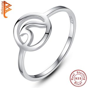 Trendy Pure 925 Sterling Zilveren Ringen Zilveren Golf Ring Voor Vrouwen Vriendin Nieuwjaar Verjaardag Authentieke Sieraden
