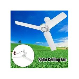Milieuvriendelijke 12V 6W Solar Plafond Ventilator Zonne-energie Cooling Fans Kleine Airconditioning Apparaten