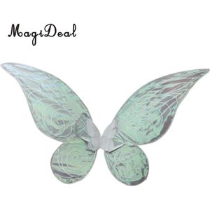 Magideal Volwassen/Kinderen Glanzende Kleur Veranderende Vlinder Angel Fairy Wing Party Fancy Dress Up Kostuum Kids