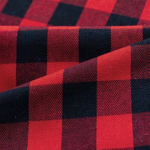 Samll Gordijnen Plaid Korte Gordijn Kant Gordijn Koffie Panel Drape Gordijn Voor De Keukenkast Kerst Rode Gordijnen