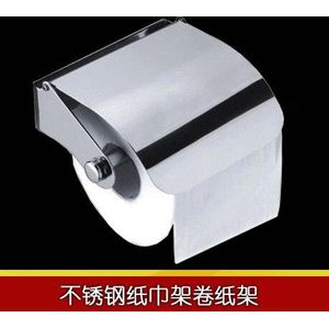 Roestvrijstalen Wc-papier Doos Toiletpapier Doos Badkamer Wc-papier Doos Toiletpapier Rack Grafiek Drum Roll Stand