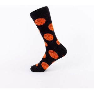 Kleurrijke Mannen Basketbal Voetbal Rugby Tennis Voetbal Bowling Sport Bal Patroon Happy Wedding Sokken Grappige Katoenen Crew Homme Sox