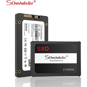 Plastic Zwart 480G Laptop Ssd240g Solid State Disk Opslag Sata3 Interface Desktop 2.5 Inch Solid State Harde Schijf Echt