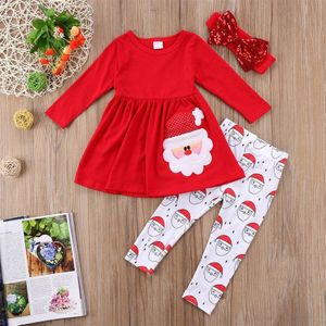 Bear Leader Baby Meisjes Kerst Mode Kleding Sets Herfst Kids Girl Party Kostuums Casual Zoete Kleding Outfit 1 6 jaar