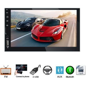 7 Inch Auto Universele Radio MP5 Bluetooth Speler Omkeren Hd Sn Speler