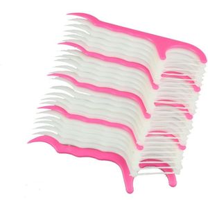 100/4-Kleur Pack van Orale Gezondheidszorg En Flosdraad Schoon tand zorg