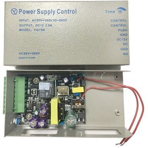 Dc 12V 3.5A/5A Deur Toegangscontrole Systeem Schakelaar Voeding Adapter Ac 90 ~ 260V Voor toegangscontrole Machine