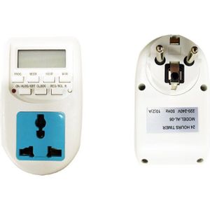 Lcd Digitale Programmeerbare Tijdschakelaar Elektronische Socket Huishoudelijke Apparaten Voor Eu Uk Ons Huis Tuin Apparaten