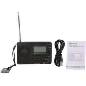 1 Set Ootdty Digitale Tuning Lcd Ontvanger Tf MP3 Rec Speler Draagbare Am Fm Sw Volledige Band Radio
