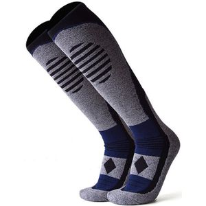 Skiën Sokken Katoen Thermisch Kalf-Lengte Sport Sok Mannen Vrouwen Wandelen Wandelen Snowboarden Handdoek Bodem Ski Sokken Eu 40-43