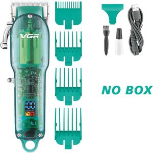 Professionele Elektrische Tondeuse Draadloze Lcd Display Olie Hoofd Mannen Tondeuse Thuis Scheren Tondeuse Snijmachine