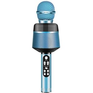 Bluetooth Mic Microfoon Draadloze Handheld Karaoke Usb Ktv Player Speaker Handheld Microfoon Speler Zingen Recorder Thuis Mic