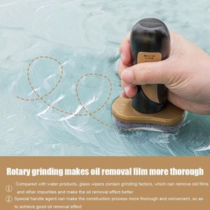 100Ml Auto Glas Polish Schoonmaken Wax Zorg Glas Hydrofobe Proof Venster Verf Olie Film Remover Agent Water Film olie