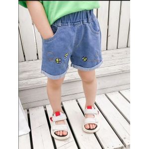 Zomer Kinderen Denim Shorts Dunne Shorts Voor Meisjes Jongens Sport Broek Kinderen Strandborrels School Denim Shorts 2-6 jaar