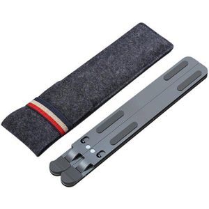 Aluminium Verstelbare Laptop Stand Folding Portable Voor Notebook Macbook Computer Beugel Lifting Cooling Holder Antislip