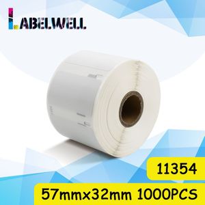 Labelwell 5Rolls 99012 Adres Stickers 99010 99014 11352 11355 11354 Etiketten Voor Dymo Labelwriter 450 Label Maker 450 Twin turbo