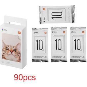 Originele Xiaomi Zink Pocket Printer Papier Zelfklevend Photo Print 10/20/50 Vellen Voor Xiaomi 3-Inch mini Pocket Photo Printer