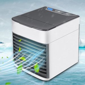 Draagbare Luchtkoeler Fan Airconditioner Mini Luchtkoeler Desktop Airconditioner Ventilator Multifunctionele Luchtbevochtiger Luchtreiniger