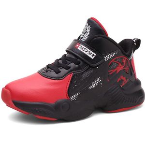 Hoge Top Zachte antislip Kids Sneakers Dikke Zool Jongens Basketbal Schoenen Kinderen Sportschoenen Outdoor Jongen Trainer Mand