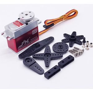 Jx HV7032MG 32Kg 0.07S 8.4V Hoogspanning Speed Waterdichte Metal Gear Case Standaard Digitale Borstelloze Servo Robot rc Auto Fix-Wing