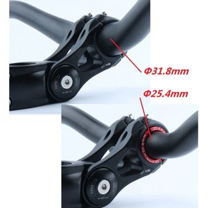 1 Paar Fiets Stuur Shim 25.4 Tot 31.8Mm Shim Stuur Adapter Spacer Stuurpen Reducer Vervanging Cover Onderdelen