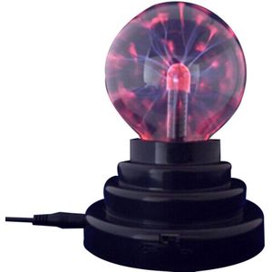 Plasma Globe Grappige Touch Gevoelige Crystal Light Lamp Plasma Bal Usb Globe Bol Voor Slaapkamer Woonkamer