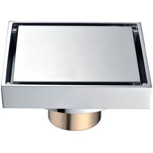 Hm Afvoerputje Messing Vierkante Douche Afdruiprek Rooster Afval Tegel Insert Vierkante Vloer Afval Roosters Badkamer Drains Afvoer Theepot