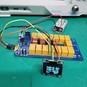 Pcb Voor ATU-100 Diy Kits 1.8-50Mhz ATU-100 Mini Automatische Antenne Tuner Door N7DDC 7X7 + 0.96 Inch Oled Firmware Geprogrammeerd