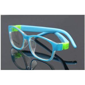 Jongen Meisje Solid Soft Flexibele Zuigeling Kinderen Brillen Frames Kids Optische Frame Kind Mode Veilig Recept Bril Frame
