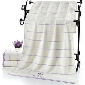 2 stks/set 34*75 cm Elegante Lavendel Katoenen Badstof Handdoeken voor Volwassenen Gezicht Badkamer Handdoeken 100% katoenen gezicht handdoek