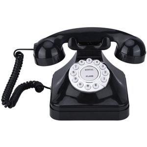 Vintage Telefoon Multi Functie Plastic Huistelefoon Retro Antieke Telefoon Bedrade Vaste Telefoon Kantoor Telefoon Thuis Bureau