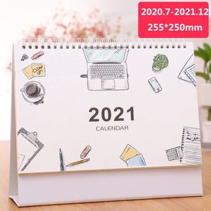 Creatieve Eenvoudige Bureau Kalender Diy Wereldkaart Kalenders Dagelijkse Maandelijkse Schema Planner .07.12