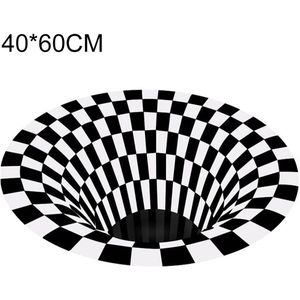 Nieuw Vortex Illusion Tapijt 3D Val Effect Afdrukken Tapijt Slaapkamer Woonkamer Studeerkamer Floor Mat TE889
