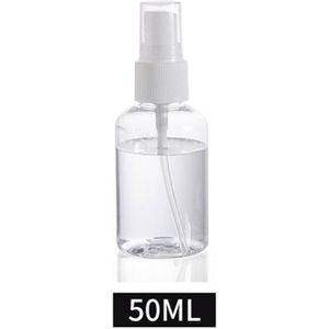 1 Pcs 30 Ml/50 Ml/100 Ml Transparante Plastic Parfum Verstuiver, kleine Lege Spray Hervulbare Fles, Handige Spray Fles
