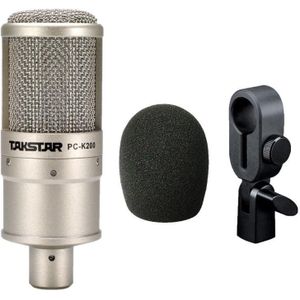 Takstar PC-K200 side-adres studio opname microfoon on-stage performance condensator microfoon PC Karaoke omroep