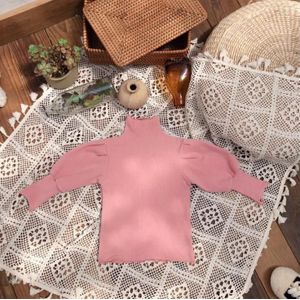 Stijl Meisjes Dikker T-shirt Volledige Mouw Winter Katoen Mode Meisjes Top 1-6 T PQ529