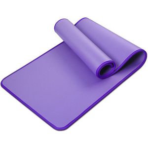 10Mm Extra Dikke 183cmX61cm Nrb Antislip Yoga Mats Voor Fitness Smaakloos Pilates Gym Oefening Pads oefening Mat