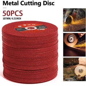 25/50PCS Hars Slijpschijf Slijpschijf Schurende Doorslijpschijf Boor voor Roestvrij Staal & Metalen 100mm haakse Slijper Accessoires