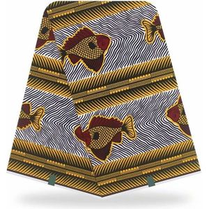 Afrikaanse Wax Stof 100% Katoen Originele Wax Stof Afrikaanse Print Stof Voor Vrouwen Jurk Afrikaanse Stof