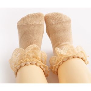 Lente Meisjes Kant Sokken Herfst Kinderen Sok Buitenlandse Uitziende Meisjes Dans Sokken Comfortabele Kant Prinses Baby Cotto Sokken